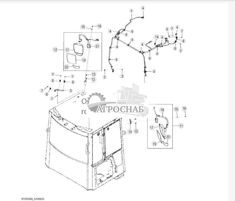 Heated Exterior Rear View Mirror 